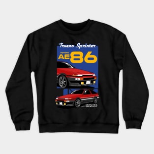 Retro Trueno AE86 Car Crewneck Sweatshirt